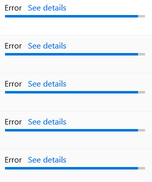 Error in Microsoft store when installing or updating softwares after ...
