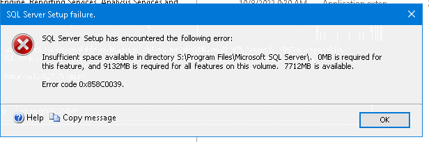 sql2202 error1