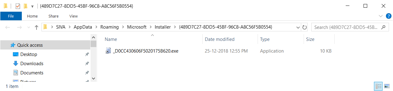 After Logging in PC every time windows installer popup opens ...