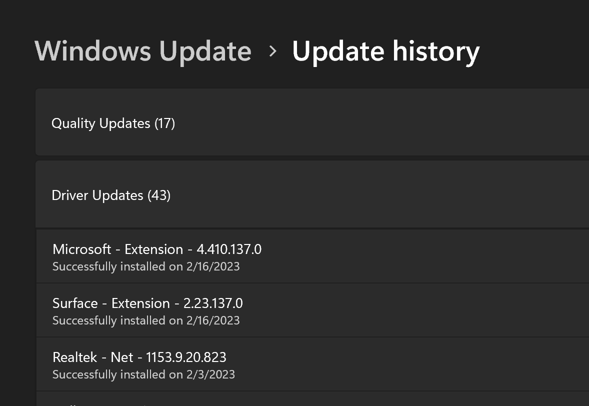 Windows 11 Update Won't Install Extensions - Microsoft Q&A