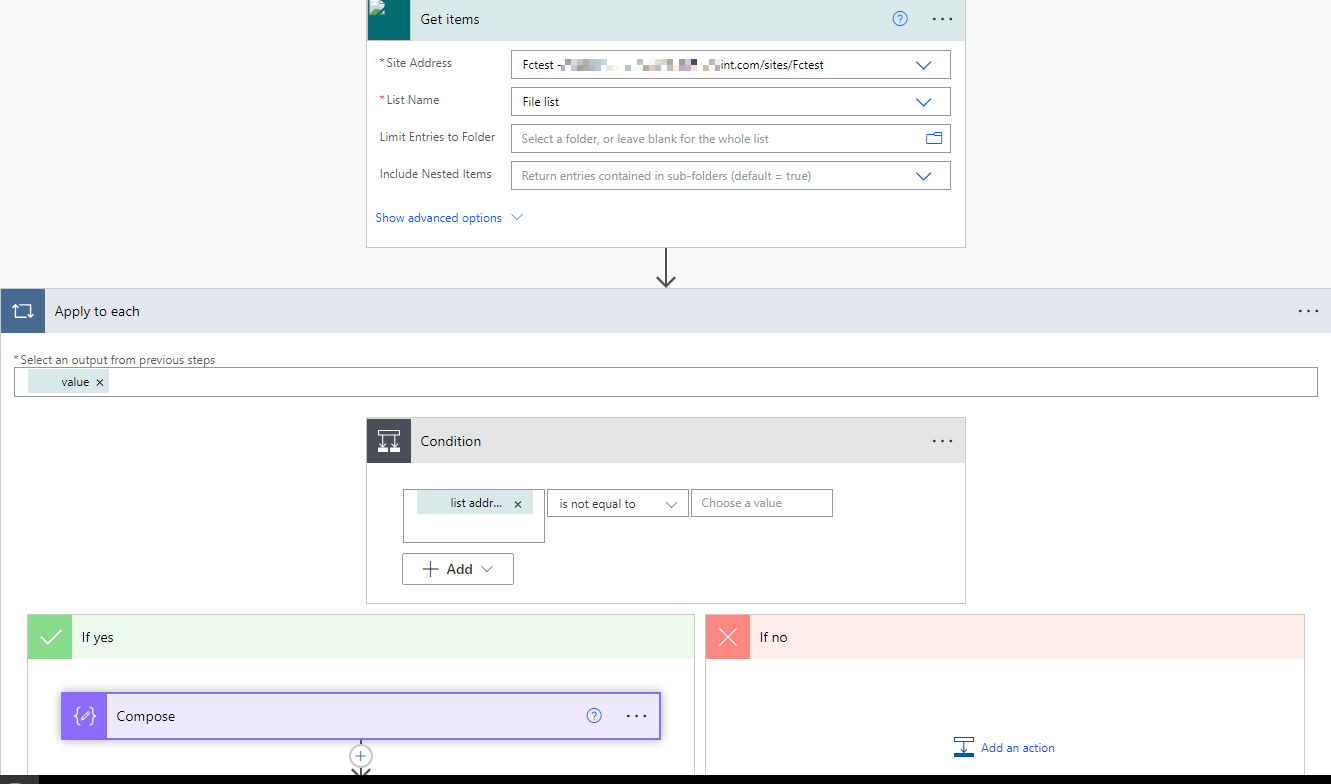 Copy files to SharePoint list in another SharePoint site based on a ...