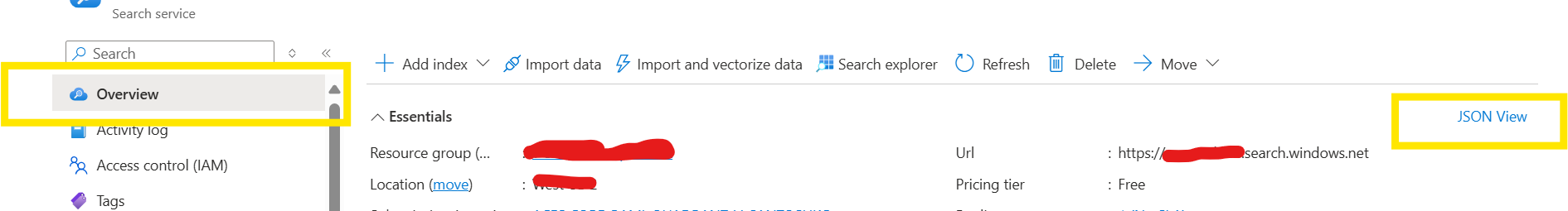 Use the REST API to run vector search queries incomplete - Microsoft Q&A