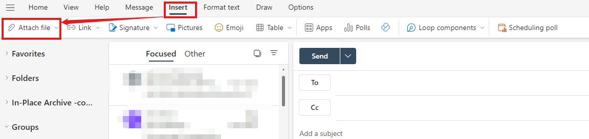 How do I send someone a file - Microsoft Q&A