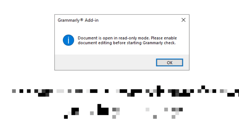 Word keeps telling me editing is disabled??? - Microsoft Q&A