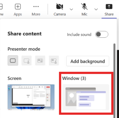 Teams “shared display” showing notifications - Microsoft Q&A