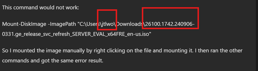 User's image