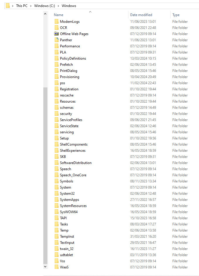 I Found a WIndows folder, within the main Windows folder! What ...