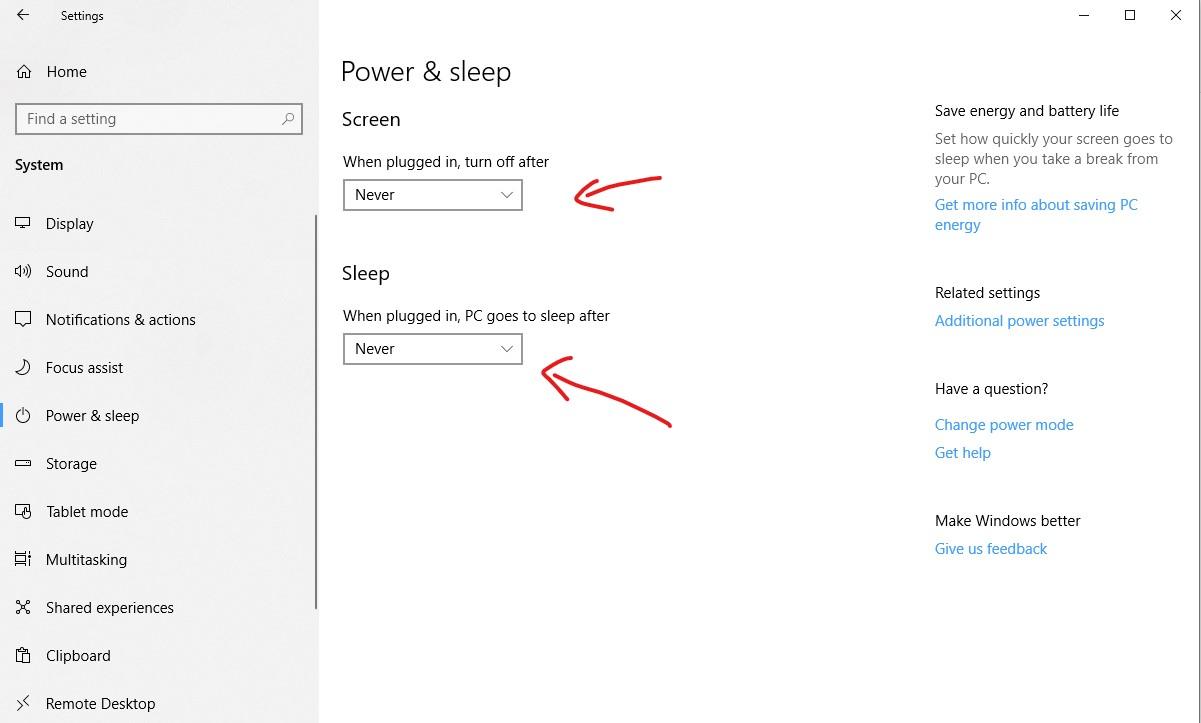 how to extend time before windows 10 shuts off and you have to enter ...