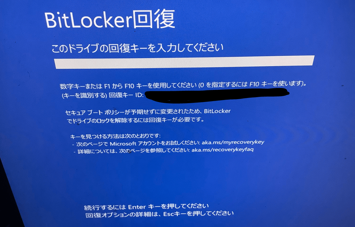 Windows 11 Bitlockerが勝手にアクティブとなった - Microsoft Q&A