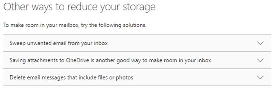 want to add existing hotmail/outlook email account (low on storage) to ...