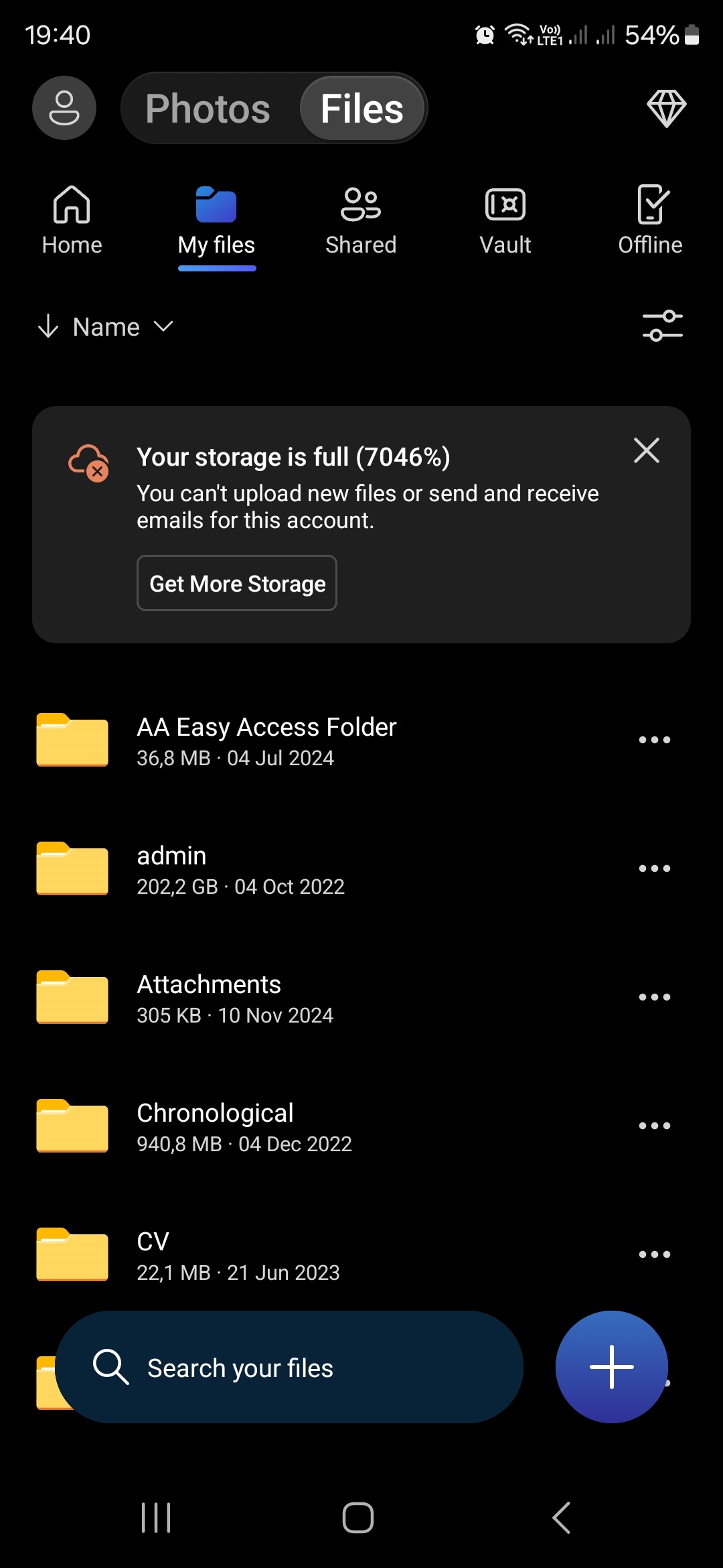 OneDrive Error - Microsoft Q&A