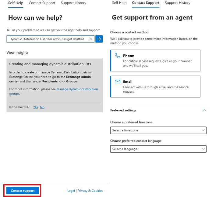 Dynamic Distribution List filter attributes get shuffled - Microsoft Q&A