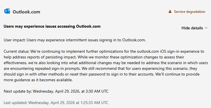 Having issues logging in on iPhone - Microsoft Q&A
