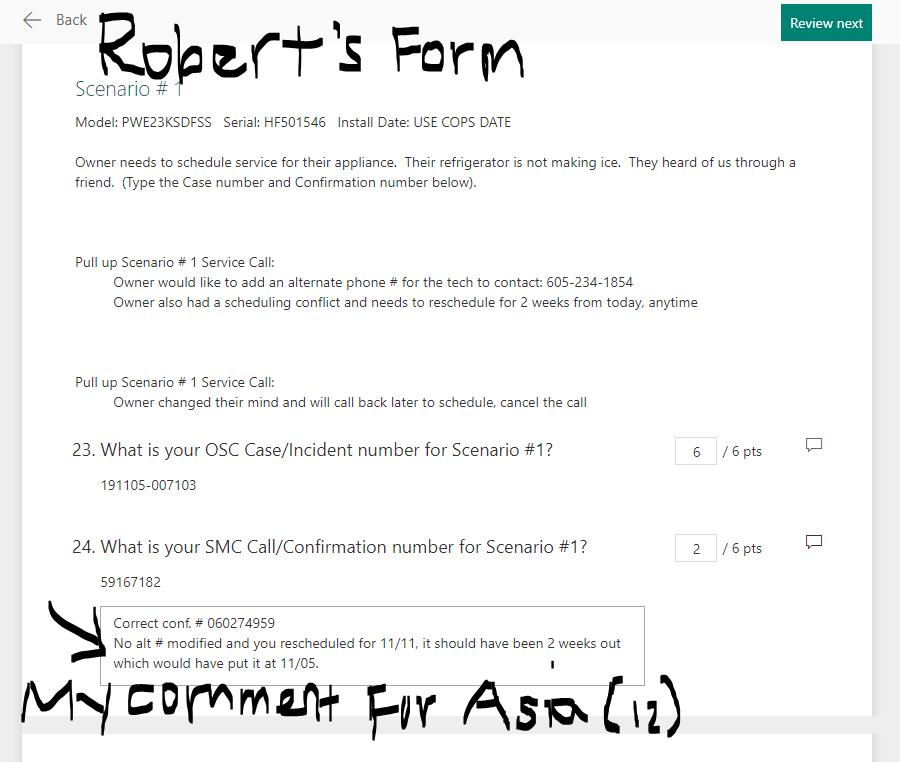 Form Quizzes Showing Incorrect Scores - Microsoft Q&A