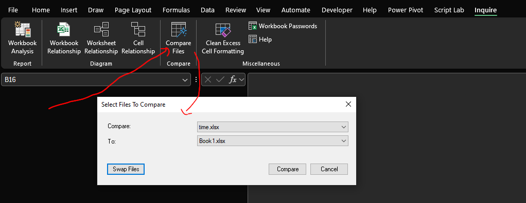 SpreadSheet Compare - unable to start - Microsoft Q&A