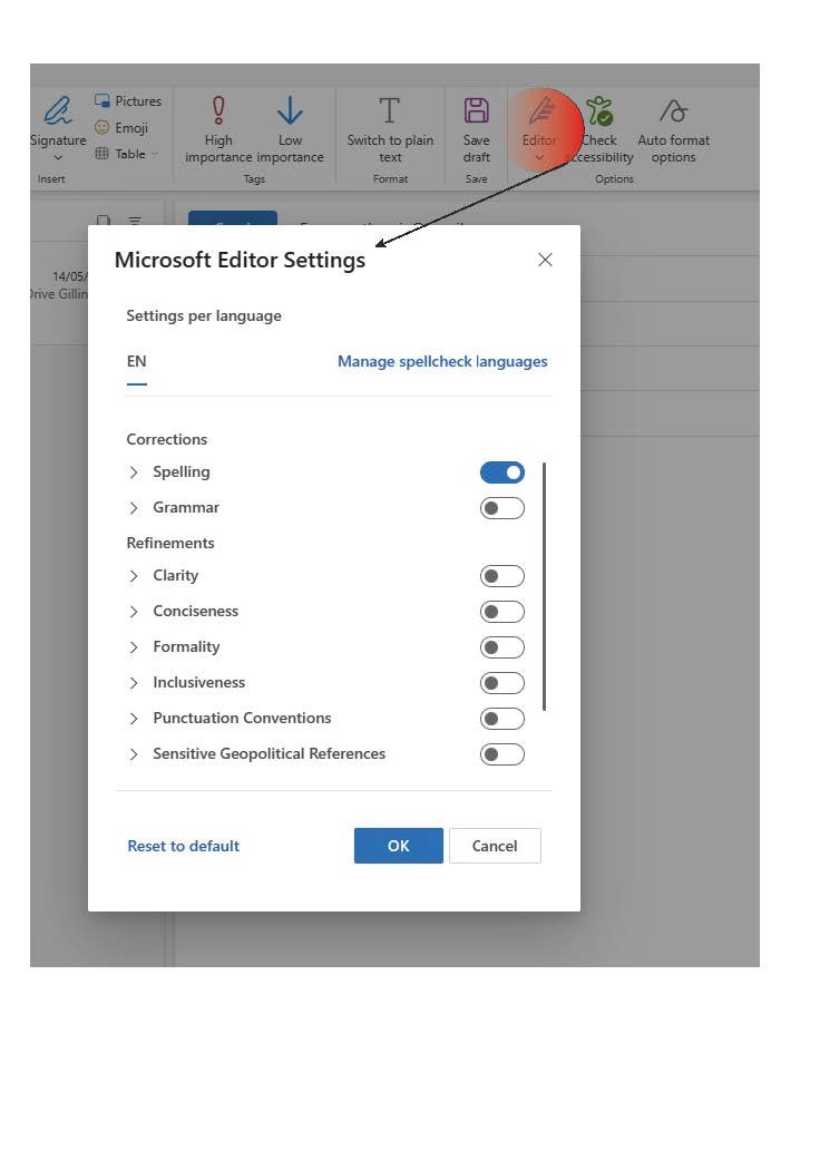Outlook (New) Settings Options Send/Receive etc. - Microsoft Q&A