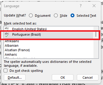 How do I keep PowerPoint from defaulting spellchecker back to ...