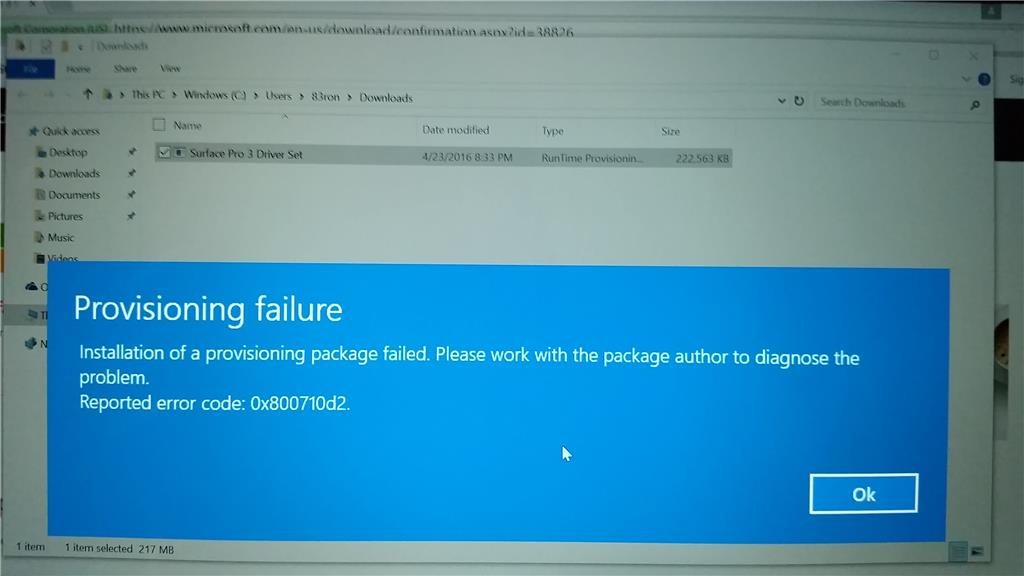 Where to download JUST 1 Driver for Surface Pro? Not a thousand ...