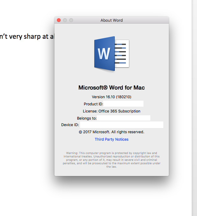 word looks blurry on mac - Microsoft Q&A