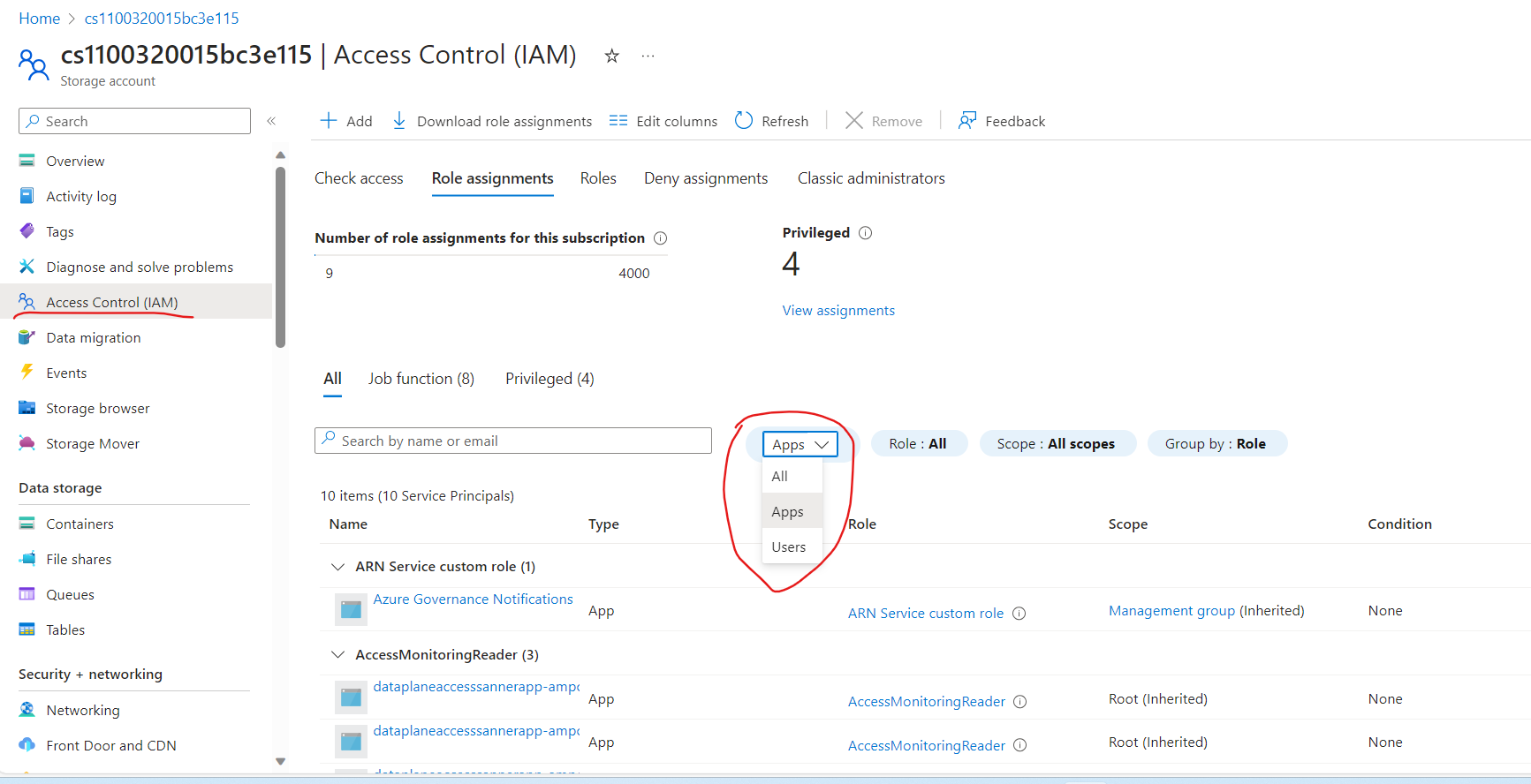 How can I confirm that my service will not be impacted by Azure storage ...
