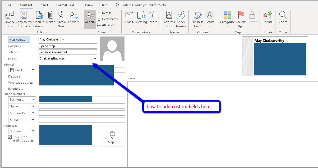 Add Custom Fields - Microsoft Q&A