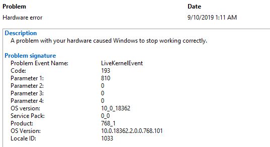 How to debug windows hardware error - Microsoft Q&A