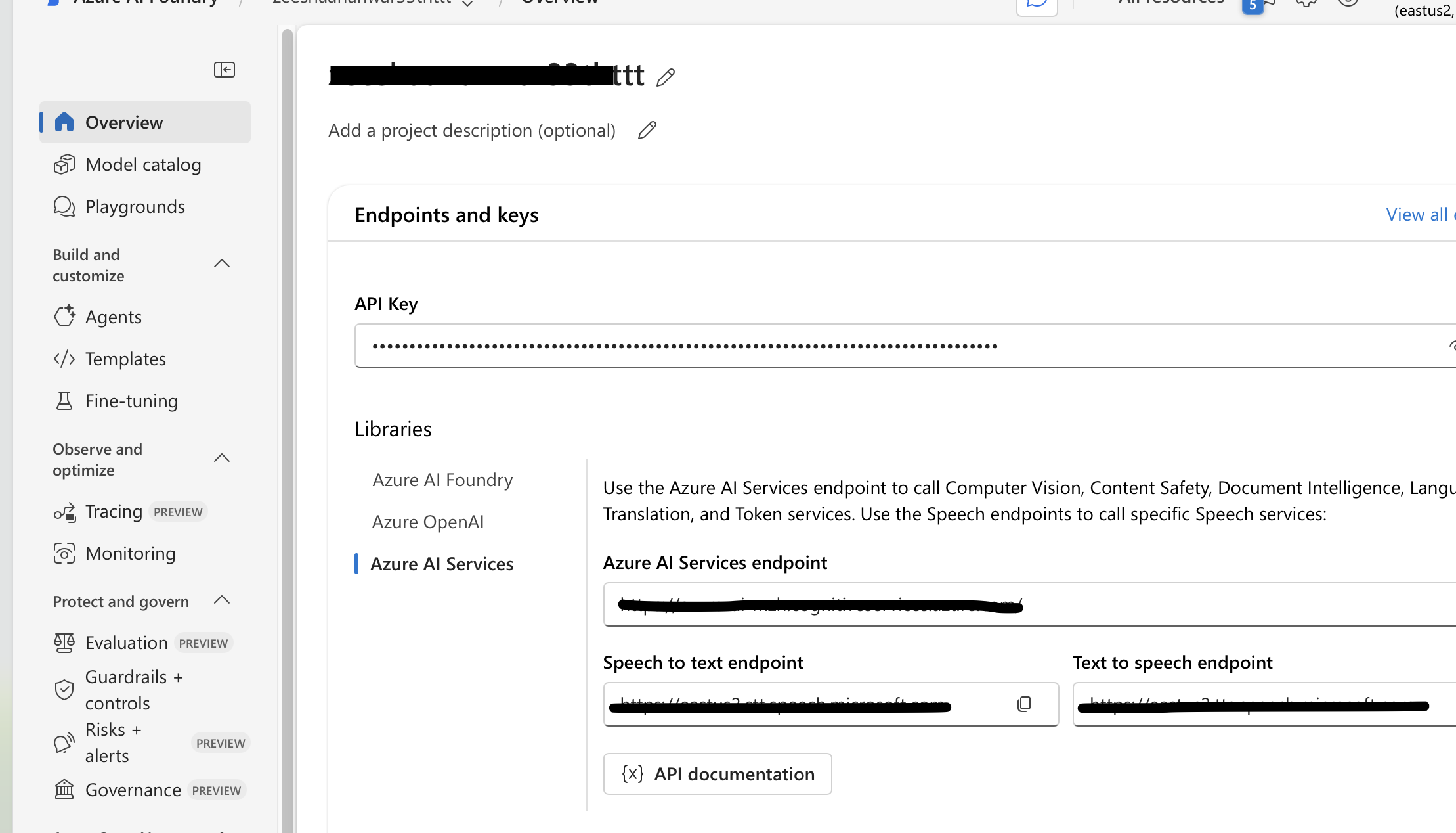 I can not find Ai services option in azure foundry - Microsoft Q&A