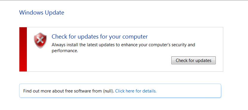 My automatic update service is missing in Windows 7 64 bit, how can I ...