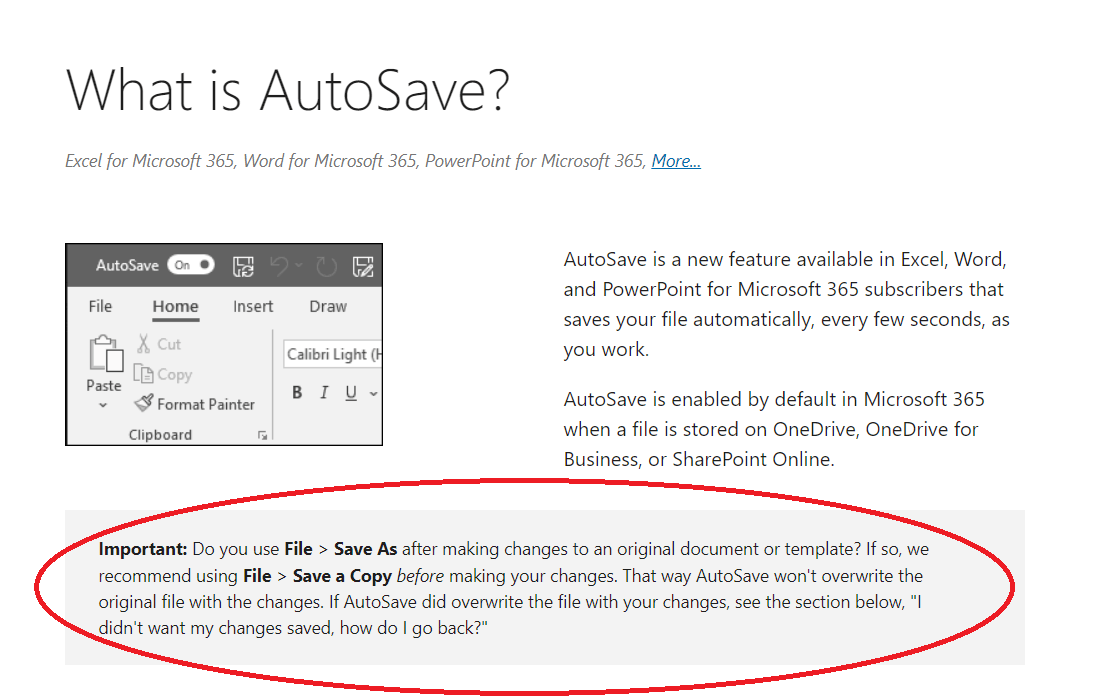 Auto Save and Version History Issue - Microsoft Q&A