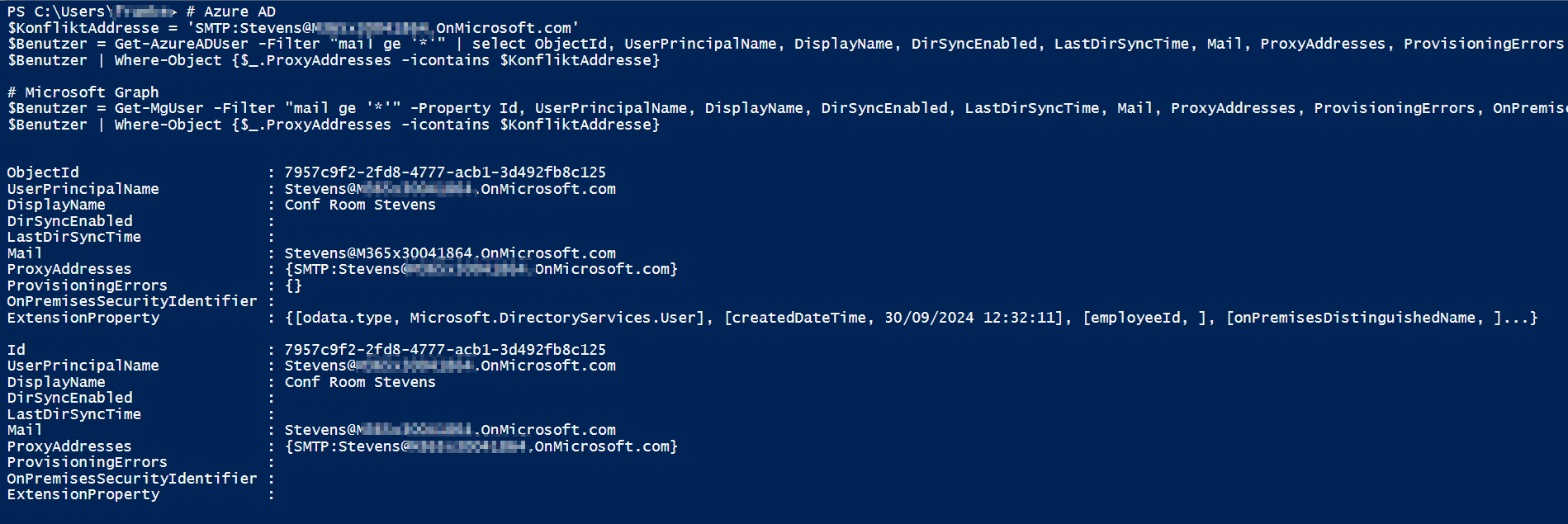 GraphUserQueryPowerShell