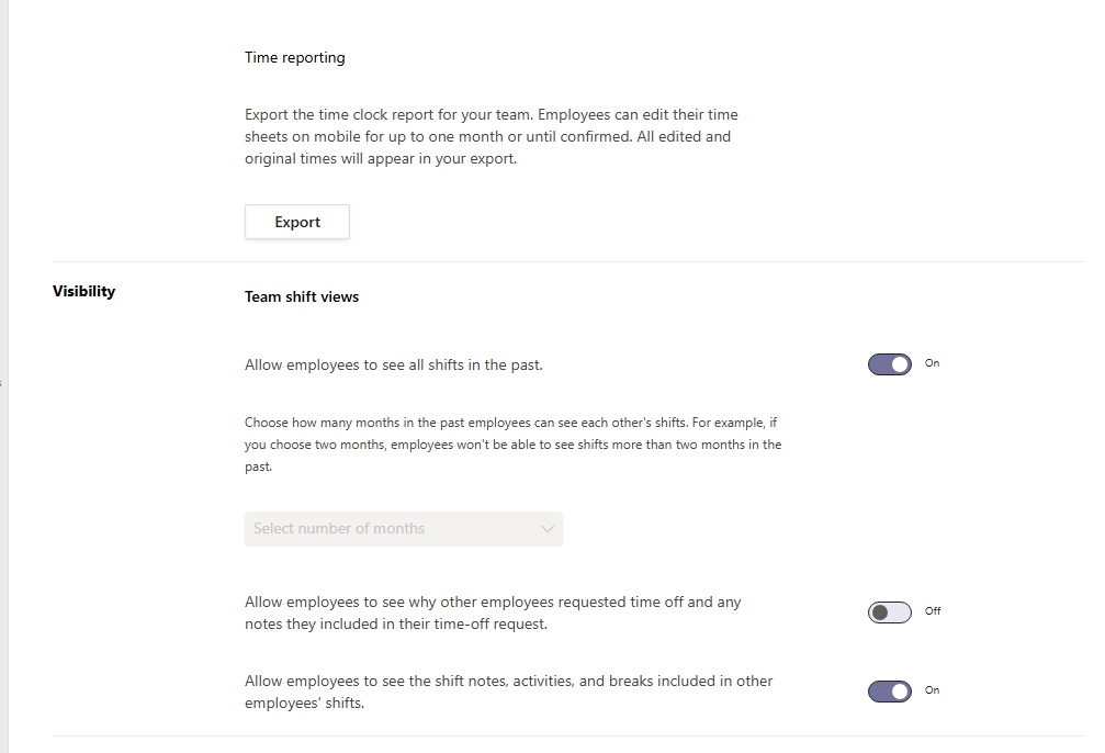 While using Microsoft Shifts, members of one group are not able to see ...