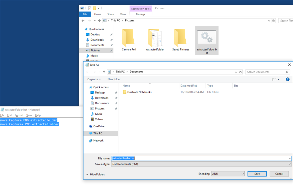 Want to extract specific image files from a folder at once? Windows 8.1 ...