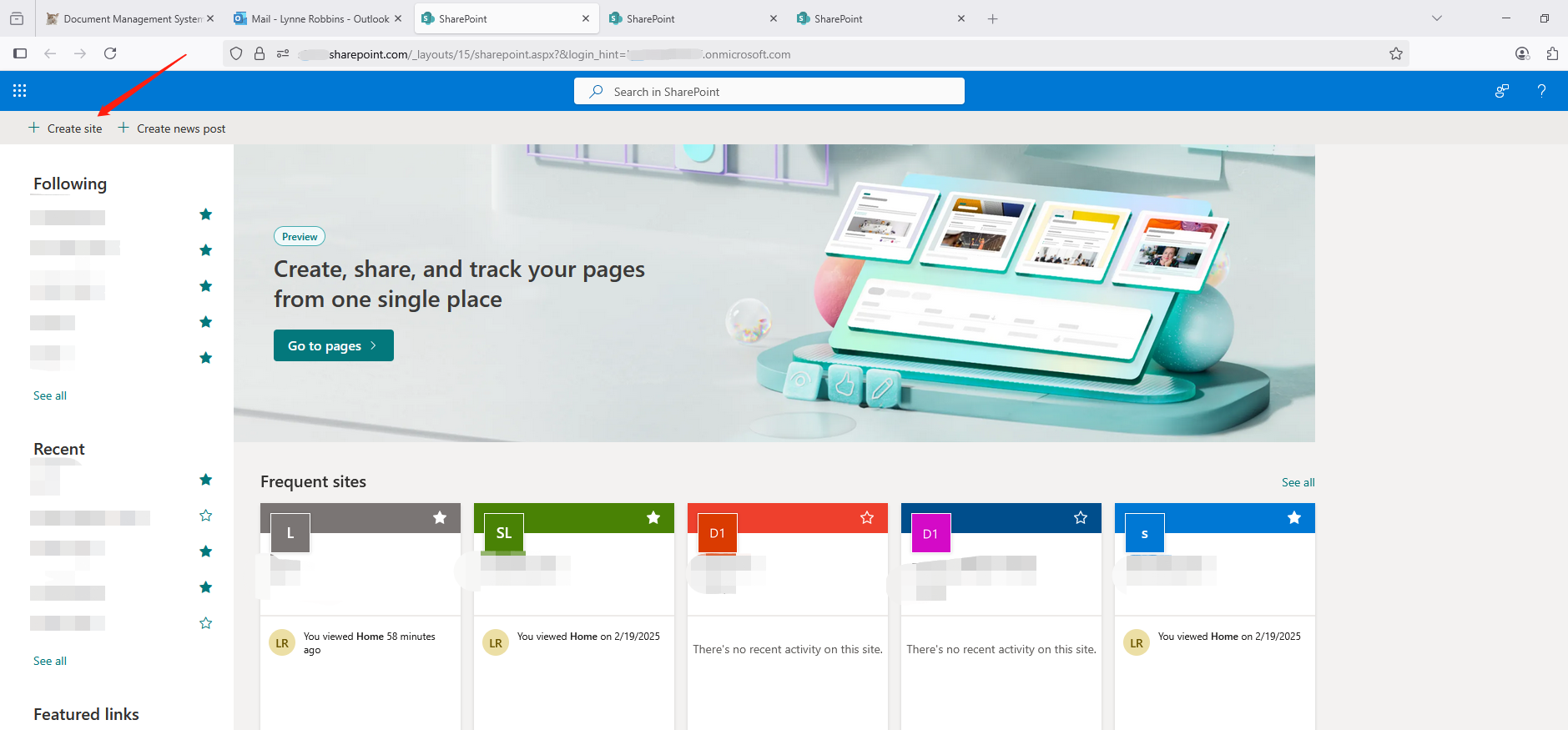 Can guest users create site collections in SharePoint? - Microsoft Q&A
