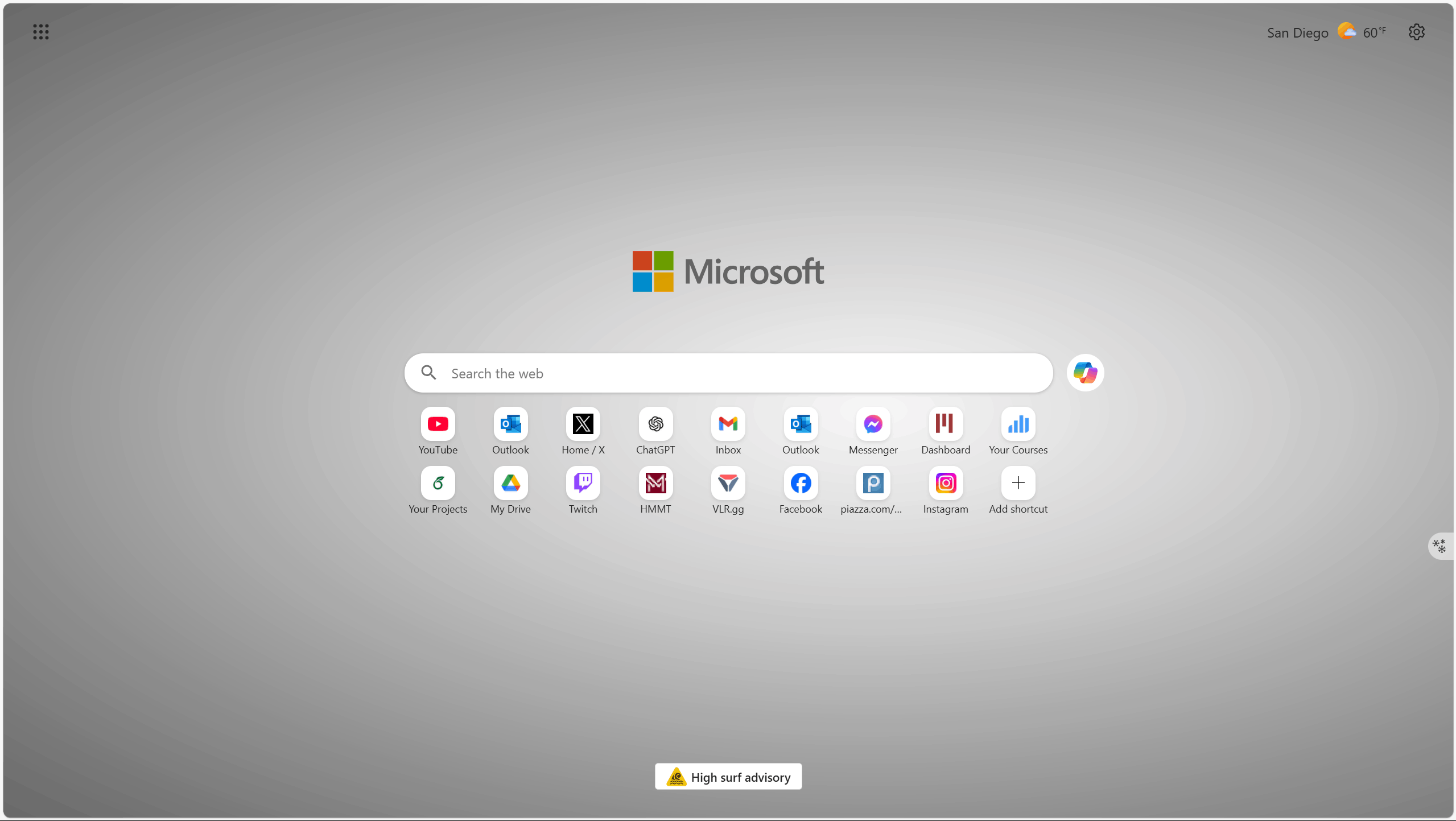 New tab window keeps having grey gradient background - Microsoft Q&A