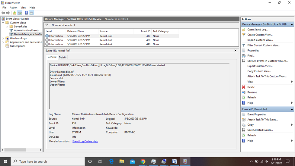 Cannot access USB flash drive after upgrade to Windows 10 - Microsoft Q&A