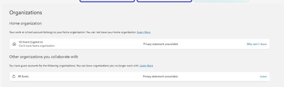 Issues where the Teams client and web shows another tenant. - Microsoft Q&A