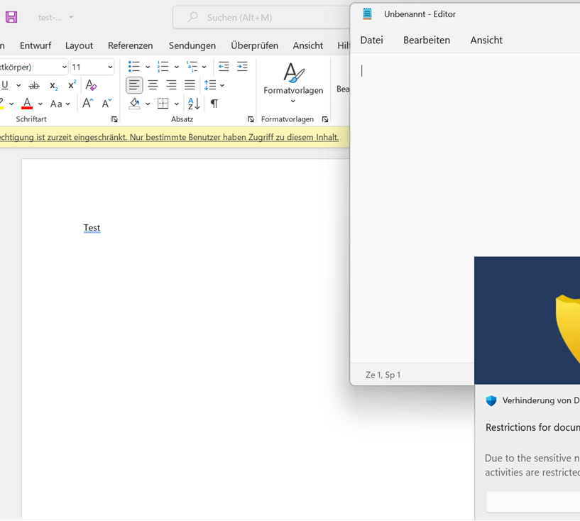 Endpoint DLP behavior for OneDrive-synced documents - Microsoft Q&A