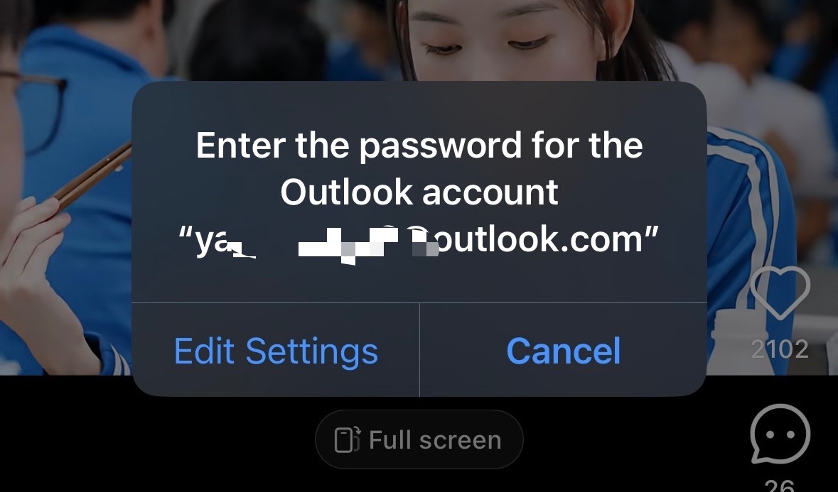 I often receive a pop-up window saying: enter the password for the ...