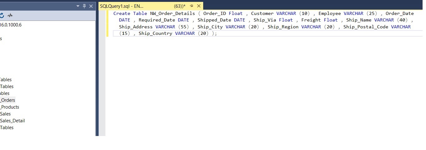 SQL Window