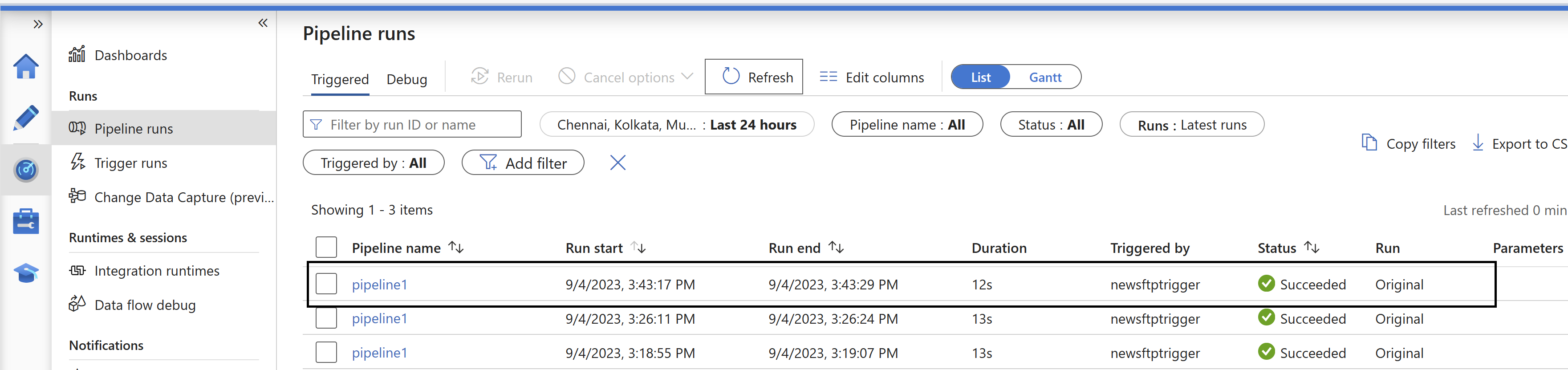 Azure blob storage trigger doesn't work - Microsoft Q&A