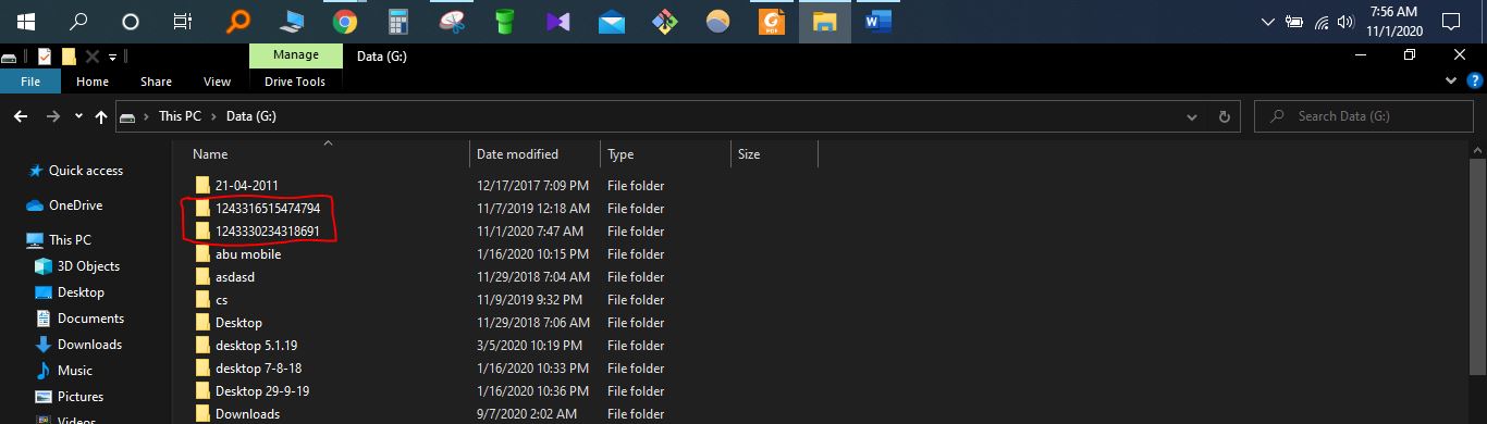 Unable to delete a folder on harddrive - Microsoft Q&A
