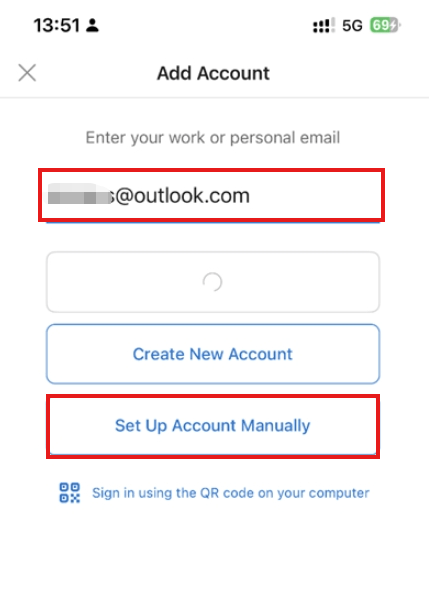 Cannot add hotmail account to iphone - Microsoft Q&A