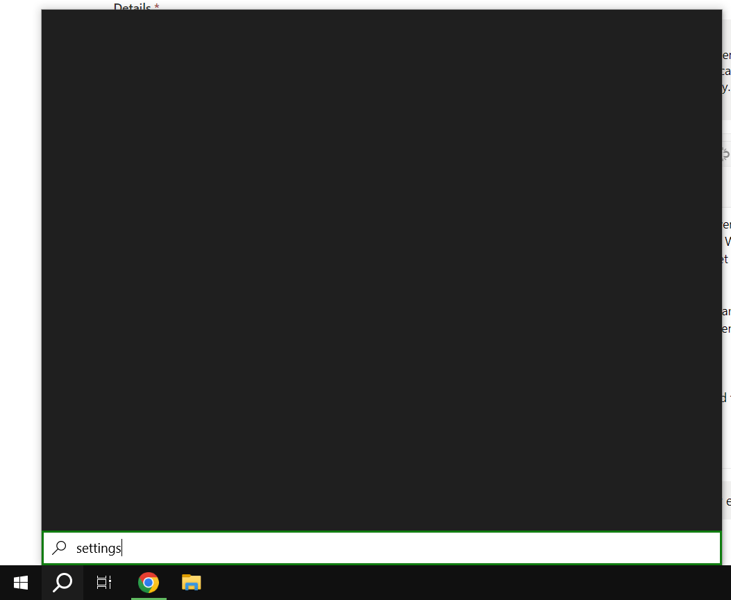 Windows Search Bar is showing a blank box/ not working - Microsoft Q&A