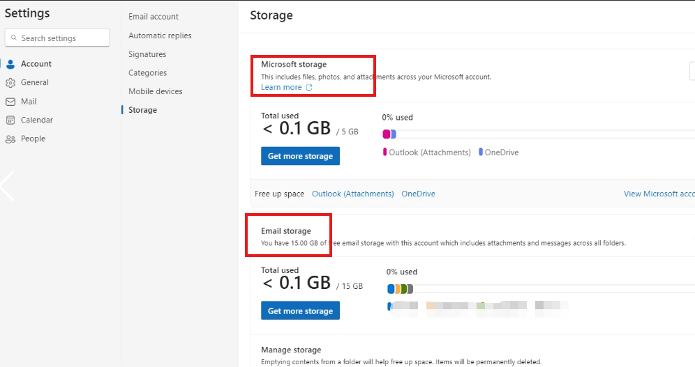 Why is it still saying my Microsoft storage is full when I paid for ...