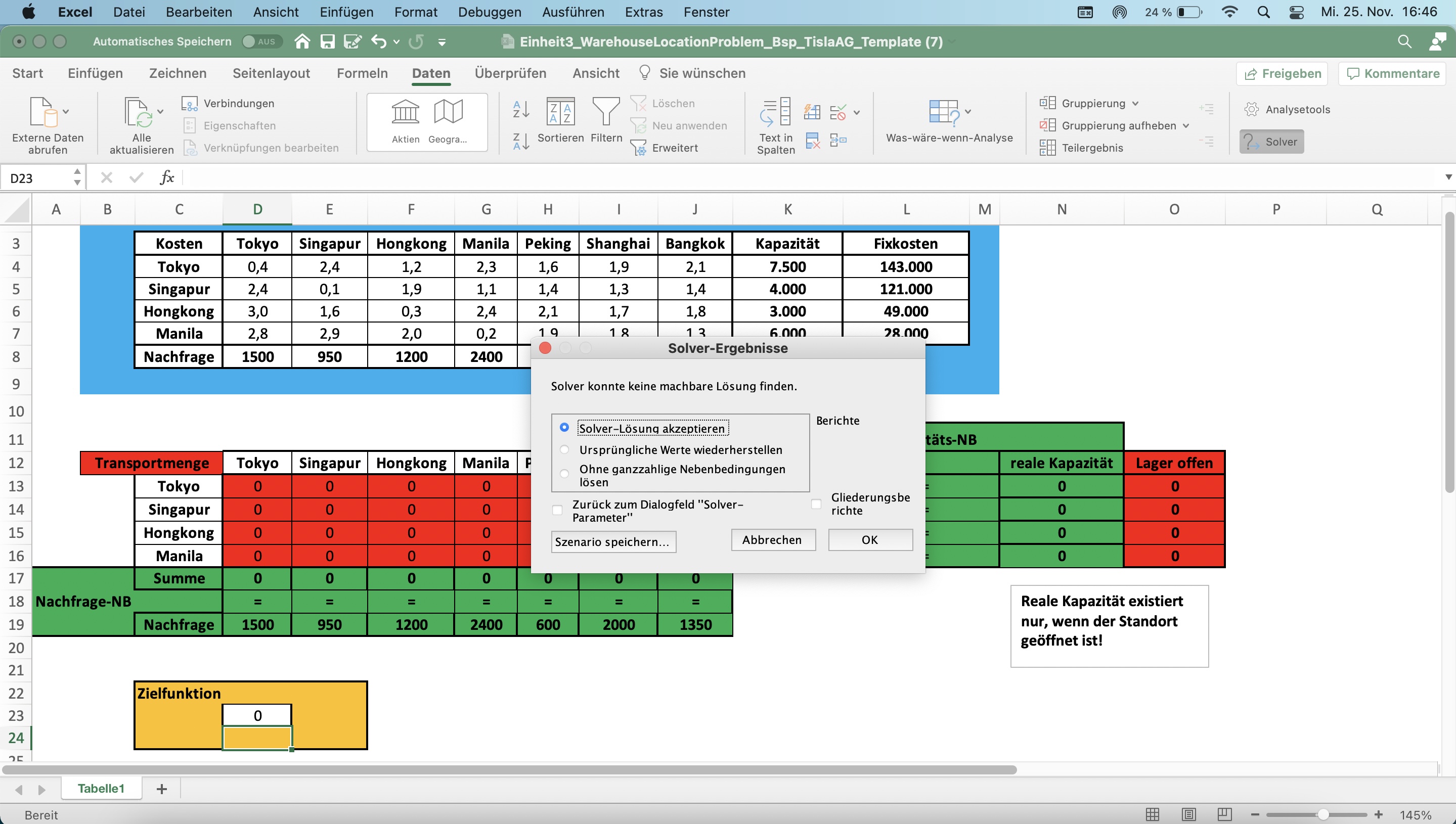 MAC Excel Solver bug - Microsoft Q&A