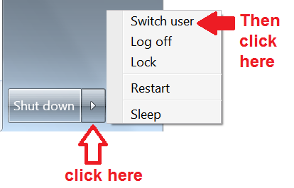 HOW SIGN IN WIN 7 WITH different user - Microsoft Q&A