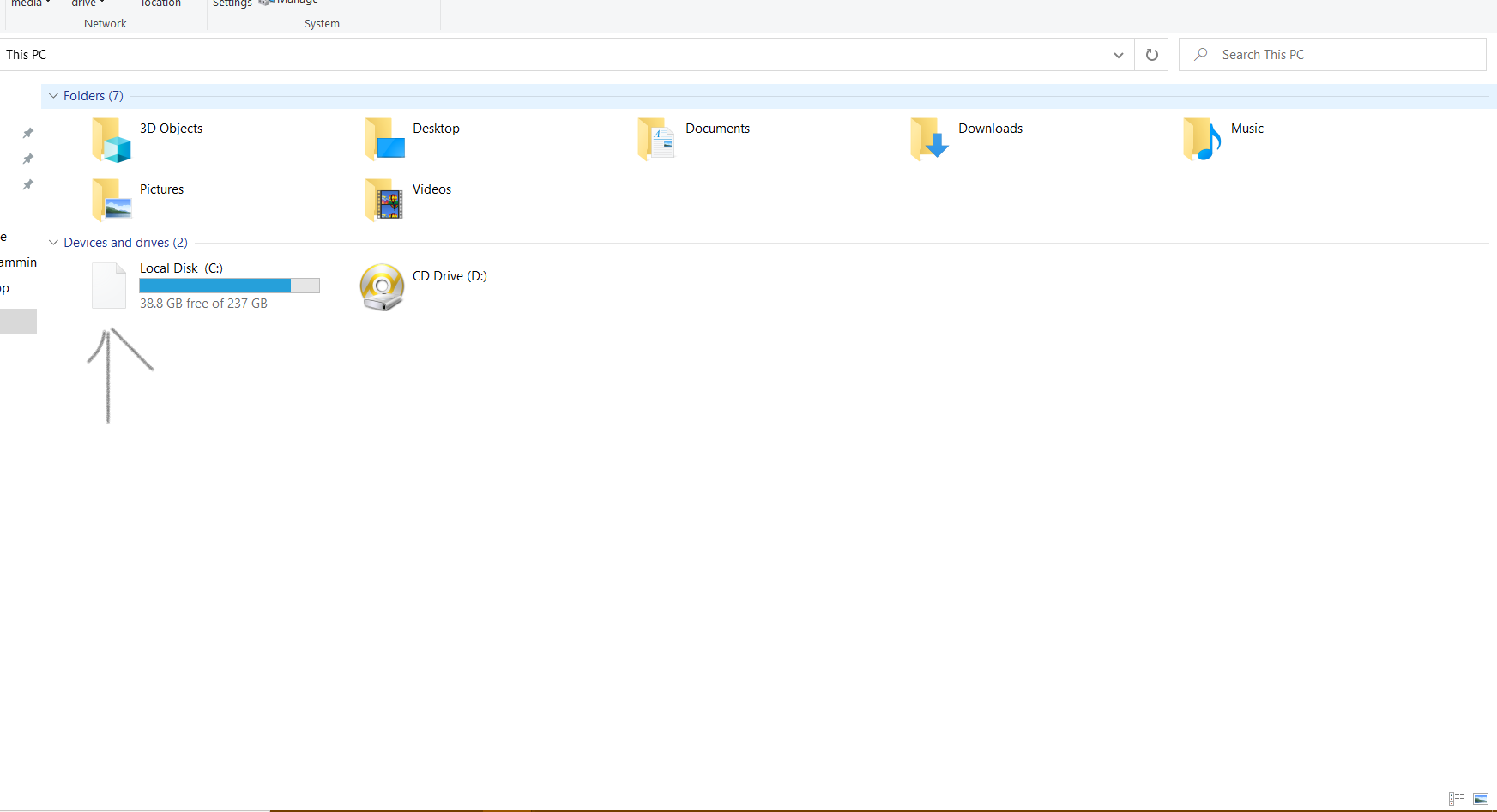 local disk C: icon - Microsoft Q&A
