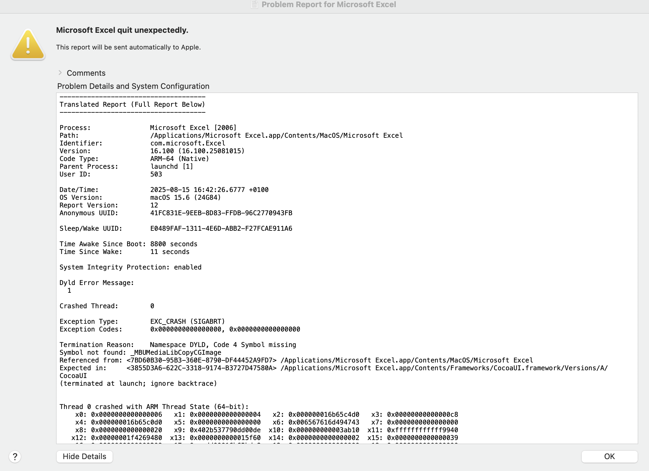 Problem with Office 365 on my iMac. - Microsoft Q&A