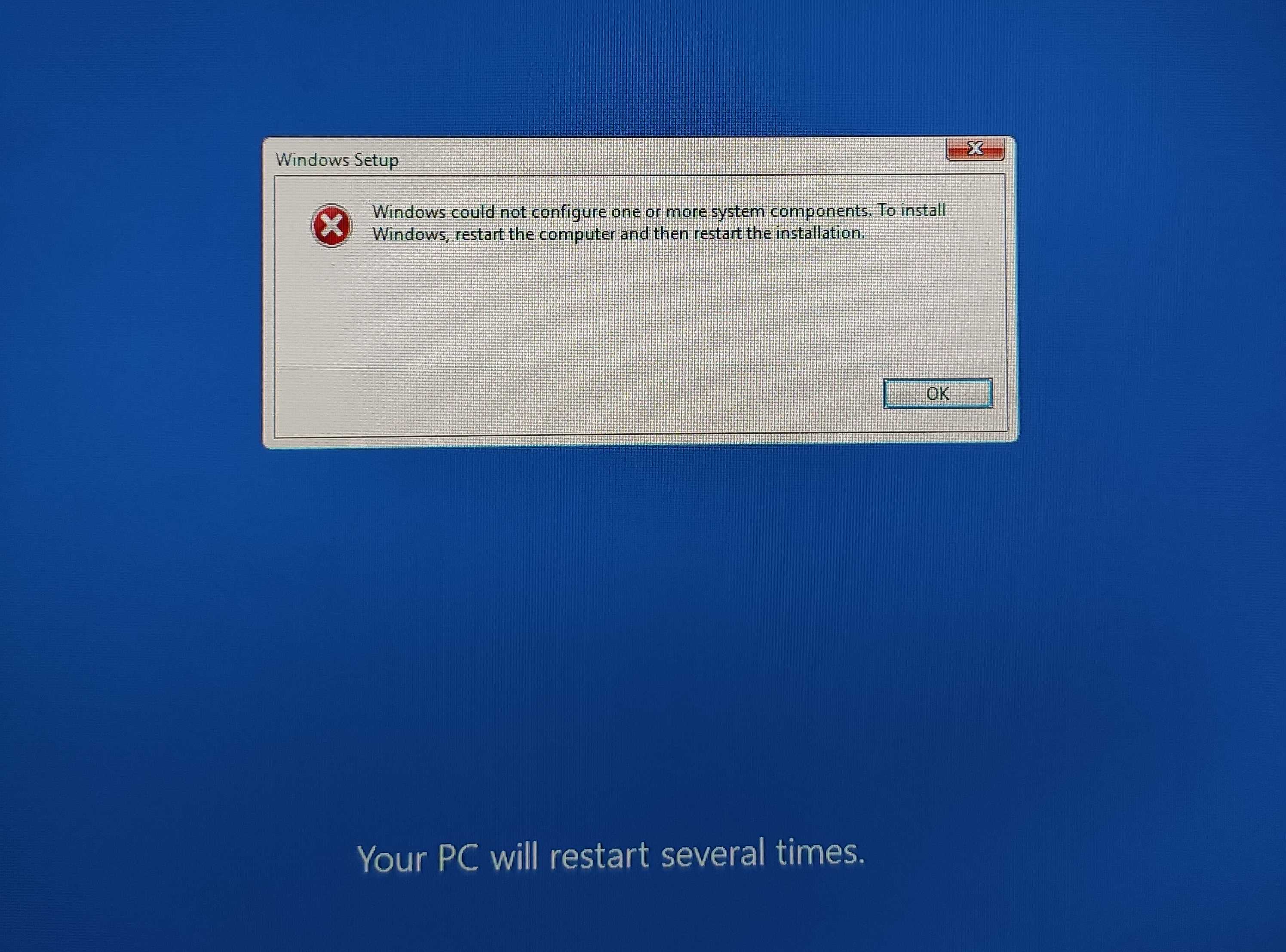Windows 10 update 1803 to 1909 failed - Microsoft Q&A