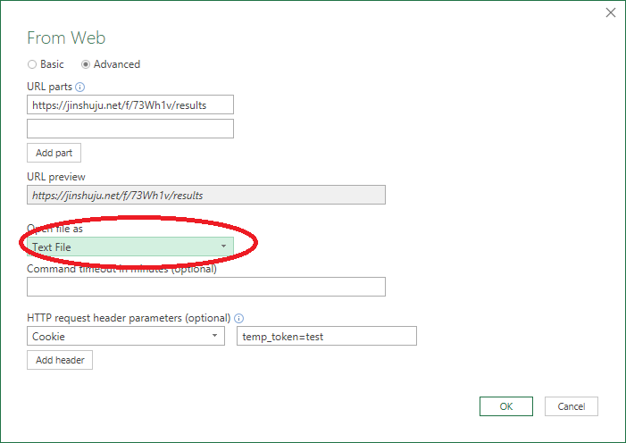 Excel Get data from web: a page that requires a password - Microsoft Q&A